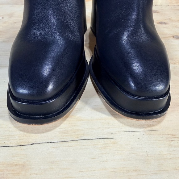 Steve Madden Sleek Black Heeled Boots - Picture 9 of 14